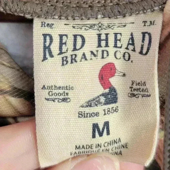 Red Head Brand Co. Camaflogue Hoodie Size Medium - Picture 4 of 5